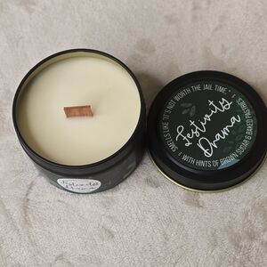 Festivus Soy Wood Wick Candle Brown Sugar and Baked Pastry 4 oz